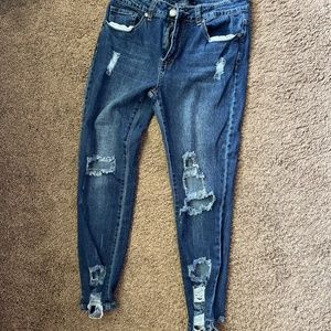 Cover Girl ripped skinny jeans juniors 11